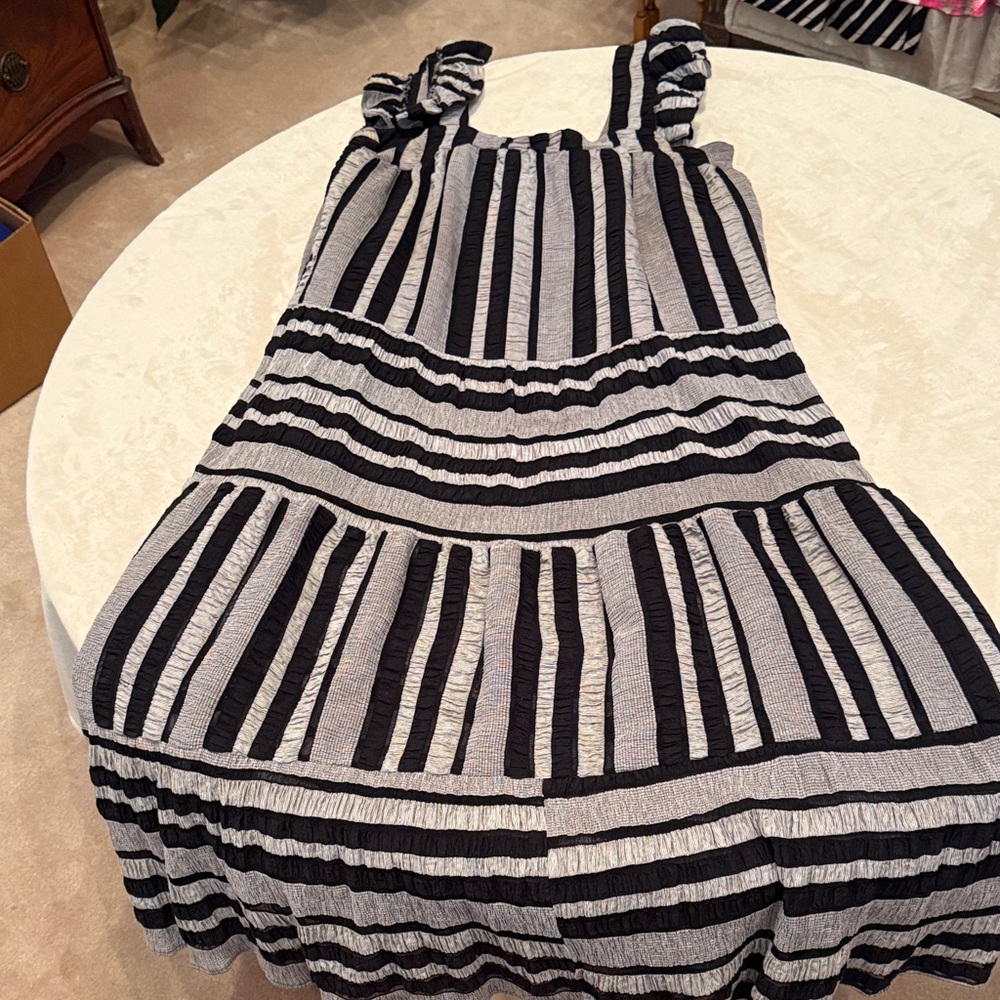 Women’s striped maxi dress